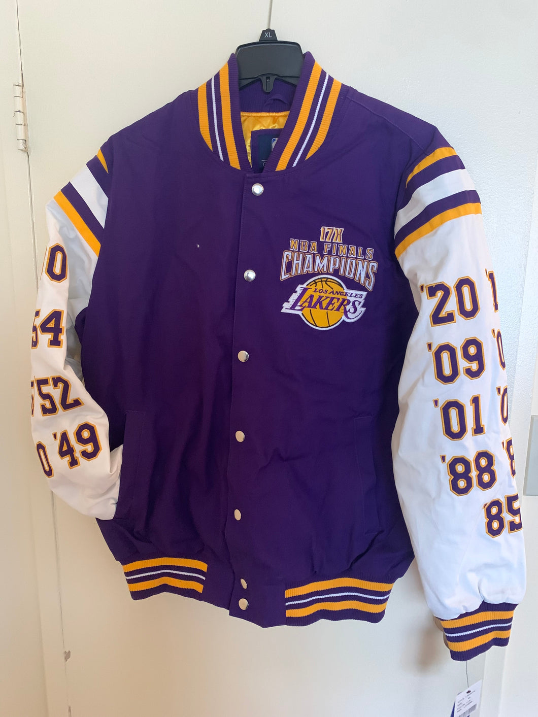 Lakers 17x NBA Finals Championship Jacket