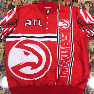 Atlanta Hawks Synergy half-button pullover jacket