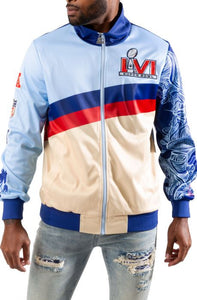 STARTER X MSX BY MICHAEL STRAHAN LIMITED EDITION PICK SIX SUPER BOWL TRACK JACKET